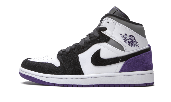 Air Jordan 1 Mid SE Varsity Purple - 852542-105 / BQ6931-105