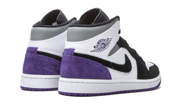 Air Jordan 1 Mid SE Varsity Purple - 852542-105 / BQ6931-105