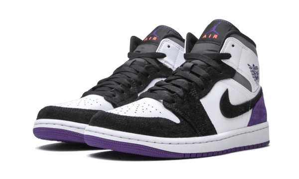 Air Jordan 1 Mid SE Varsity Purple - 852542-105 / BQ6931-105