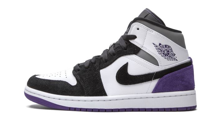 Air Jordan 1 Mid SE Varsity Purple - 852542-105 / BQ6931-105