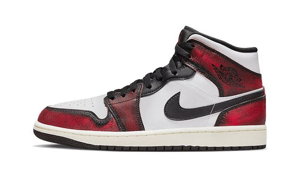 Air Jordan 1 Mid SE Wear-Away Chicago - DV9565-006 / FB0568-006