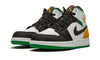 Air Jordan 1 Mid SE White Laser Orange Lucky Green - 852542-101 / BQ6931-101