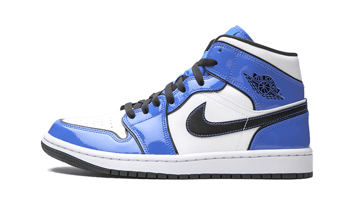 Air Jordan 1 Mid Signal Blue - DD6834-402 / BQ6931-402