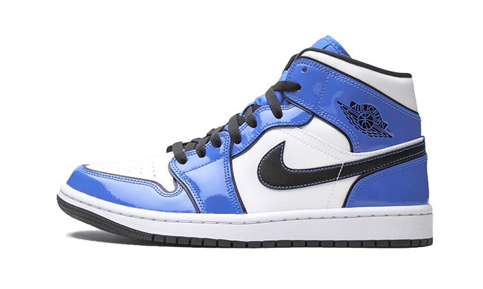 Air Jordan 1 Mid Signal Blue – limitierter Sneaker bei Shade Studios
