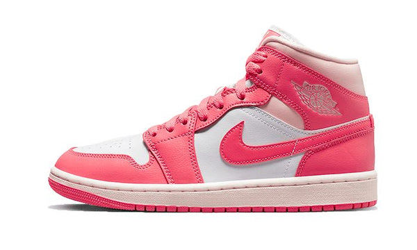 Air Jordan 1 Mid Strawberries And Cream - BQ6472-186