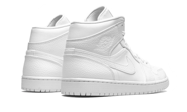 Air Jordan Air Jordan 1 Mid Triple White (2020) - 554724-130 / 554725-130