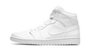 Air Jordan Air Jordan 1 Mid Triple White (2020) - 554724-130 / 554725-130