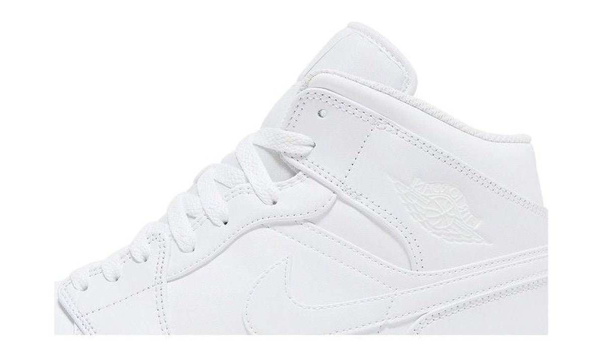 Air Jordan 1 Mid Triple White