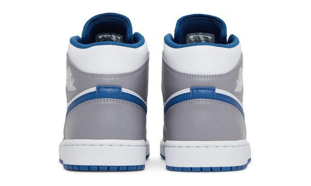 Air Jordan 1 Mid Cement True Blue