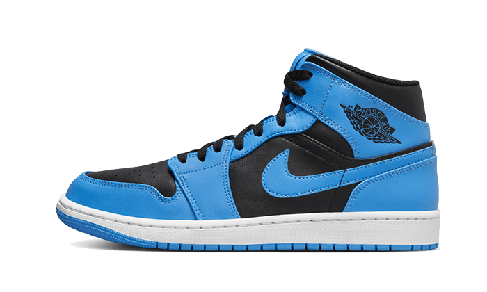 Air Jordan 1 Mid University Blue Black - DQ8426-401 / BQ6472-102 / DQ8423-401