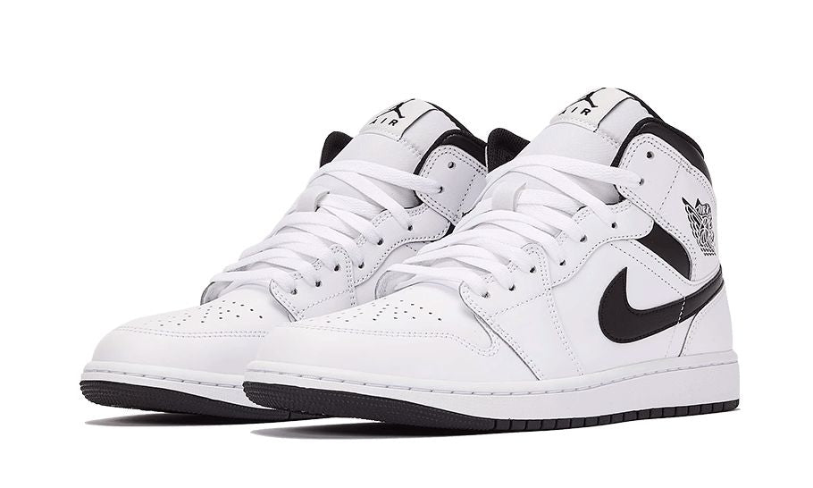 Air Jordan 1 Mid White Black – limitierter Sneaker bei Shade Studios