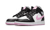 Air Jordan 1 Mid White Black Light Arctic Pink - 555112-103