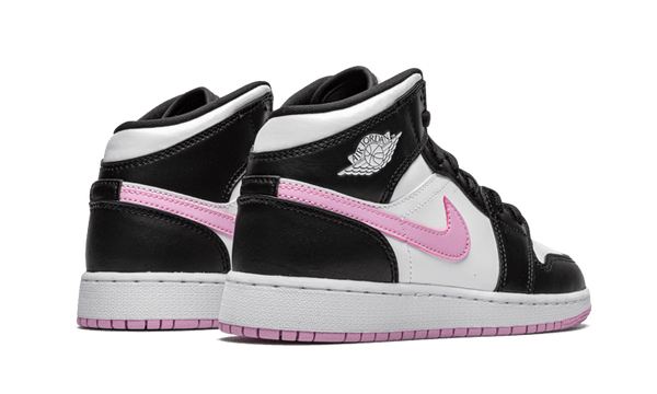 Air Jordan 1 Mid White Black Light Arctic Pink - 555112-103