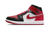 Air Jordan 1 Mid White Bred Toe - BQ6472-079