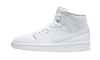 Air Jordan 1 Mid White Snakeskin - BQ6472-110