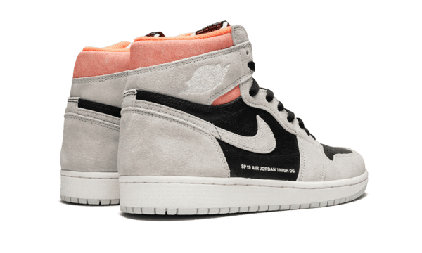 Air Jordan 1 Retro High Neutral Grey Hyper Crimson - 555088-018