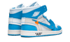 Air Jordan 1 Retro High Off-White University Blue - AQ0818-148