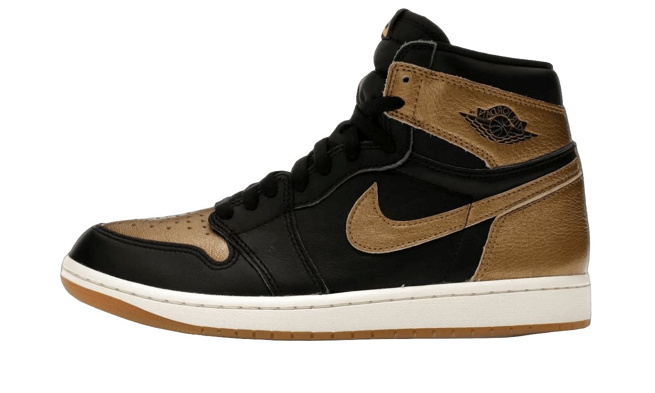Air Jordan 1 Retro High OG Black Metallic Gold – limitierter Sneaker bei Shade Studios