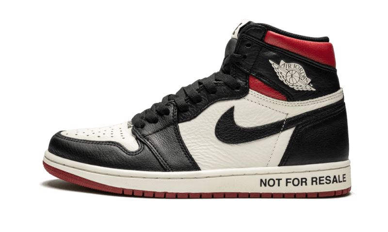Air Jordan 1 Retro High OG "Not For Resale" Red – limitierter Sneaker bei Shade Studios
