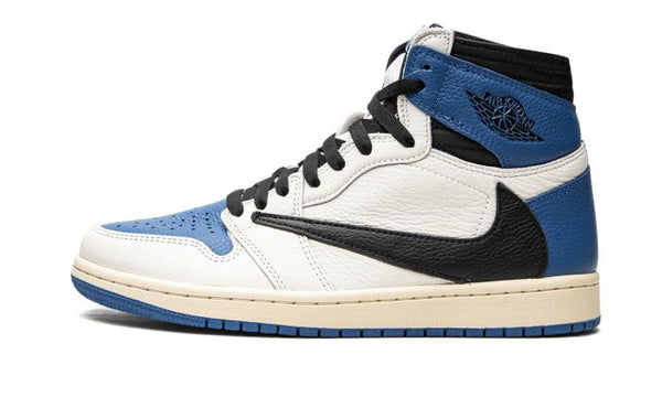 靴 Travis Fragment AirJordan1 Military Blue Air Jordan 1 Retro High OG SP Travis Scott Fragment Military Blue
