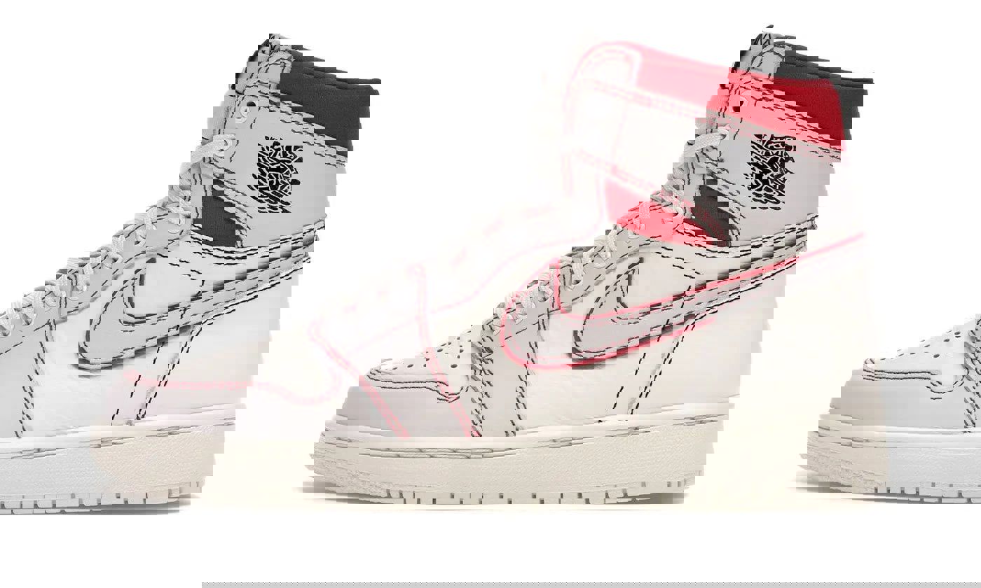 Air Jordan 1 Retro High Phantom Gym Red