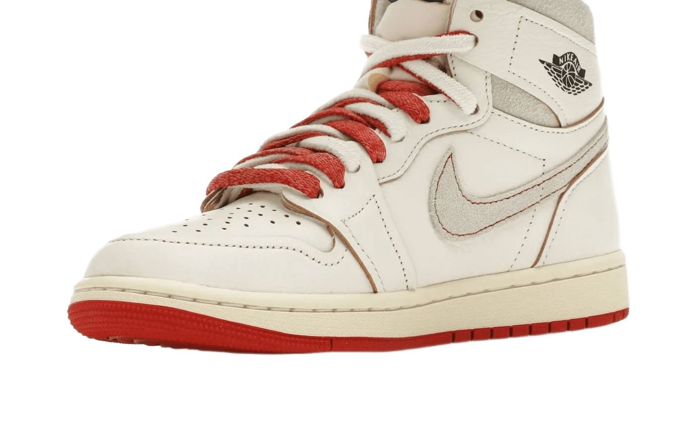 Air Jordan 1 Retro High Rare Air Sail Cinnabar