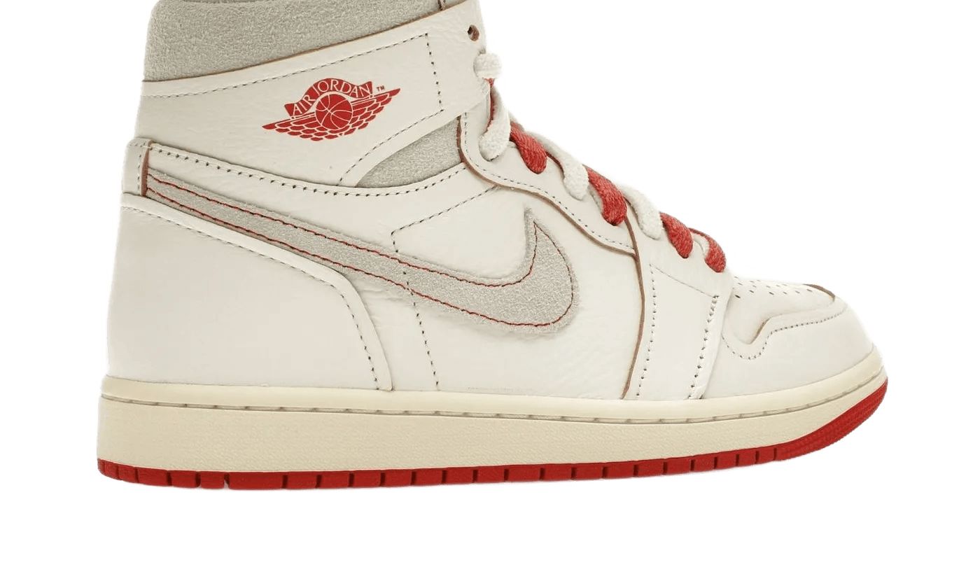Air Jordan 1 Retro High Rare Air Sail Cinnabar
