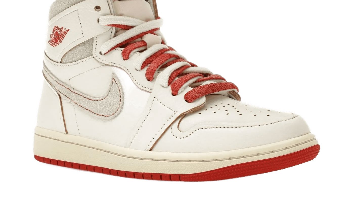 Air Jordan 1 Retro High Rare Air Sail Cinnabar