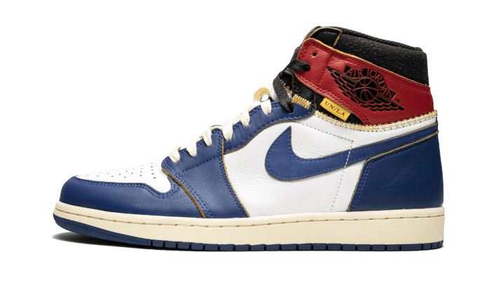 Air Jordan 1 Retro High Union Los Angeles Blue Toe - BV1300-146