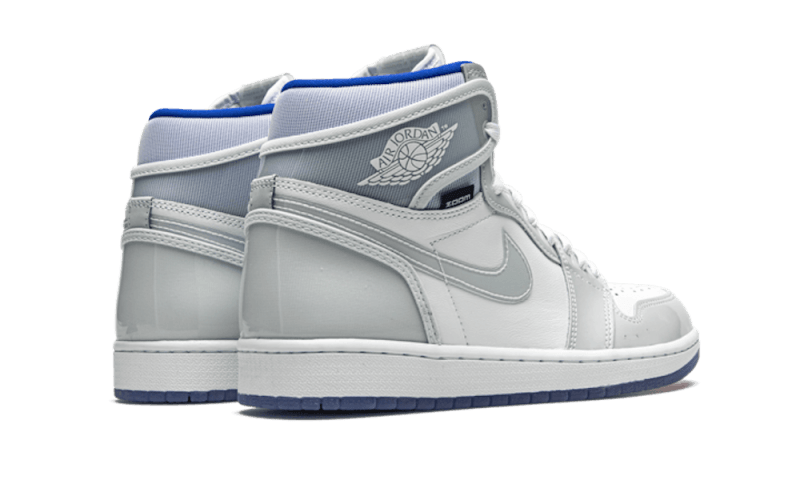 Air Jordan 1 Retro High Zoom White Racer Blue - CK6637-104