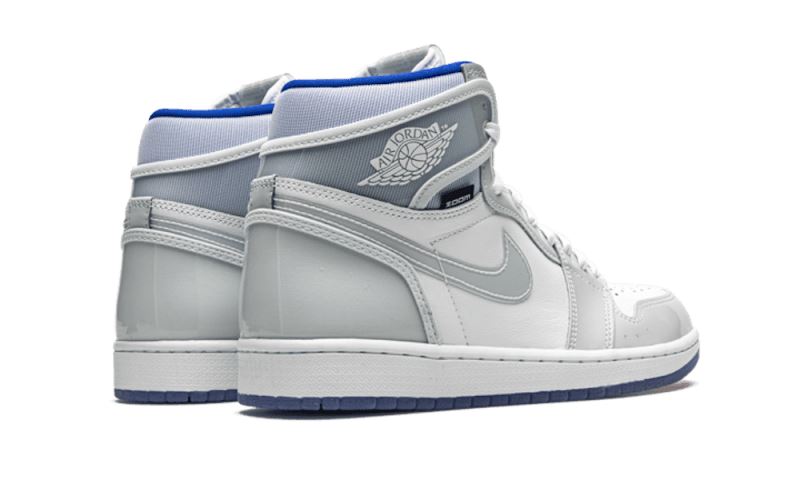 Air Jordan 1 Retro High Zoom White Racer Blue - CK6637-104