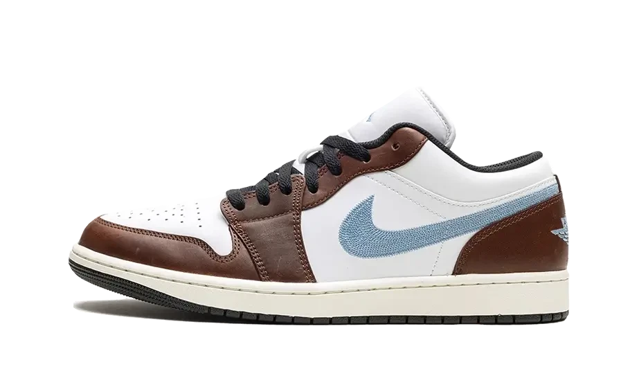 Air Jordan 1 Retro Low Brown Blue Grey - FQ7832-142