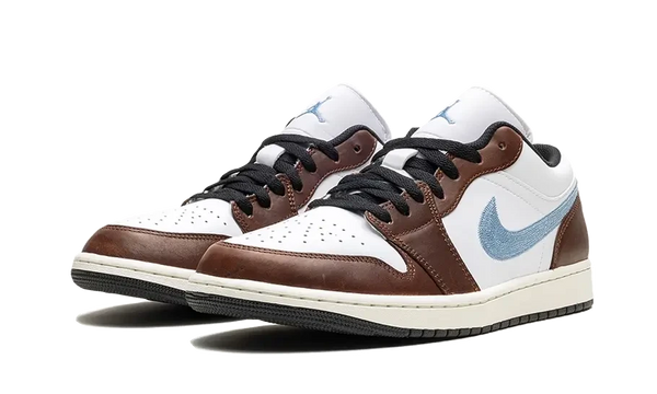 Air Jordan 1 Retro Low Brown Blue Grey - FQ7832-142