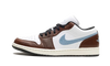 Air Jordan 1 Retro Low Brown Blue Grey - FQ7832-142