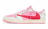 Air Jordan 1 Retro Low OG SP Travis Scott Sail Tropical Pink