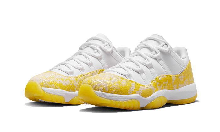 Air Jordan 11 Retro Low Yellow Snakeskin - AH7860-107