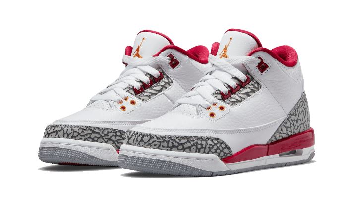 Air Jordan 3 Retro Cardinal Red - CT8532-126 / 398614-126