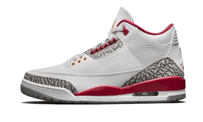 Air Jordan 3 Retro Cardinal Red – limitierter Sneaker bei Shade Studios