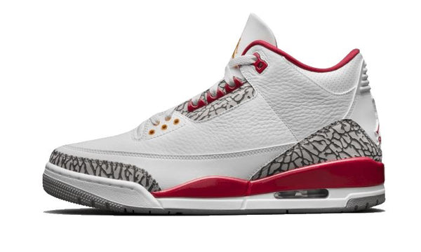 Air Jordan 3 Retro Cardinal Red - CT8532-126 / 398614-126