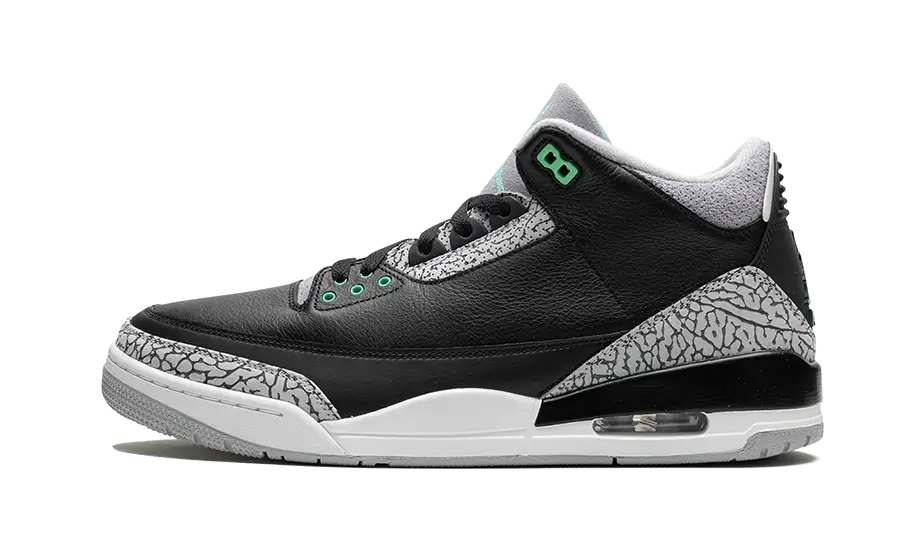 Air Jordan 3 Retro Green Glow - CT8532-031 / DM0967-031