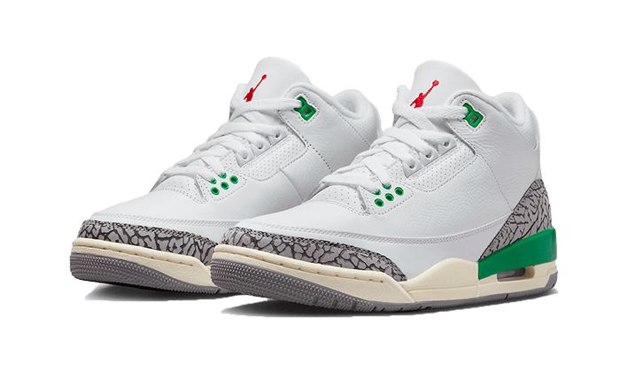 Air Jordan 3 Retro Lucky Green - CK9246-136