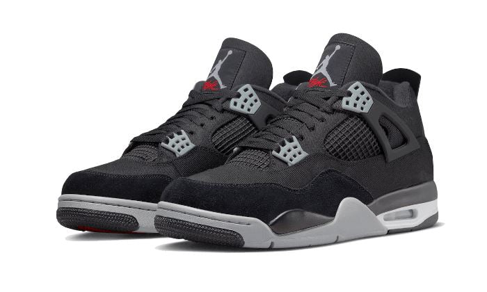 Air Jordan 4 Black Canvas - DH7138-006 / DV0553-006