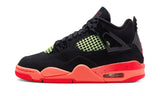 Air Jordan 4 Retro Black Bright Mango Barely Volt Infrared 23