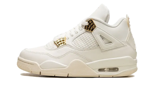 All white jordan 4s online