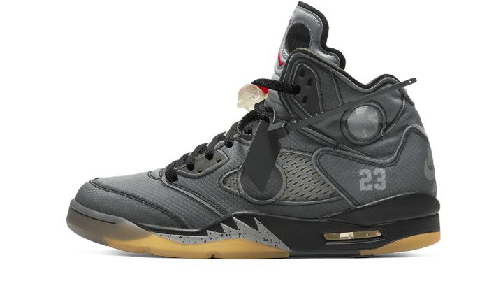 Air Jordan 5 Retro Off-White Black – limitierter Sneaker bei Shade Studios