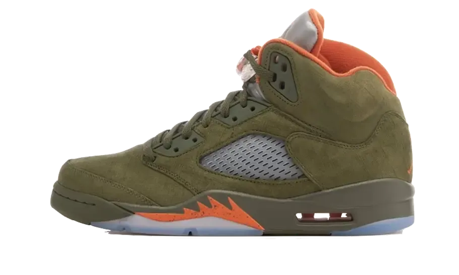 Air Jordan 5 Retro Olive – limitierter Sneaker bei Shade Studios
