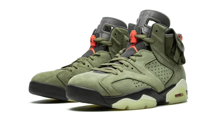 Nike Air Jordan 6 Travis Scott Medium Olive - CN1084-200