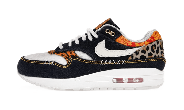 Nike Air Max 1 Premium Denim Leopard FJ4452 432 Shade Studios