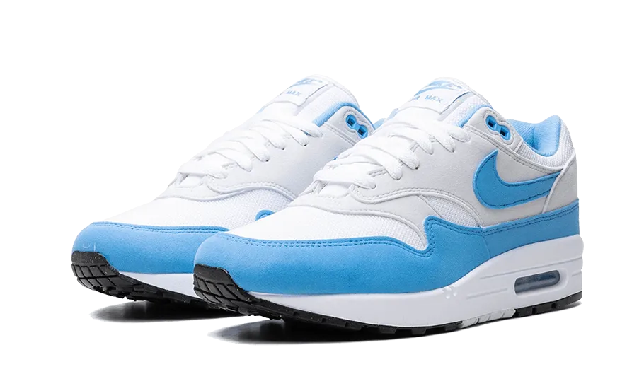 Air Max 1 White University Blue - FD9082-103