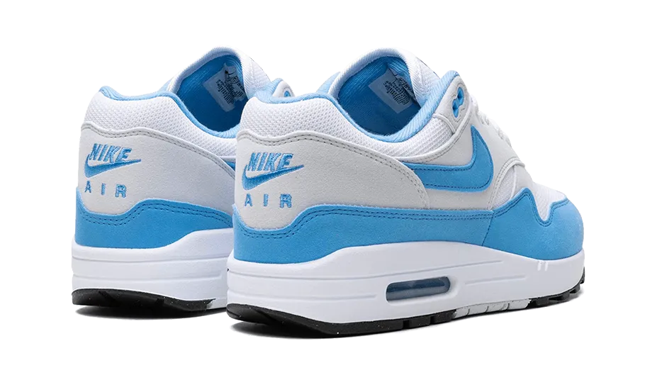 Air Max 1 White University Blue - FD9082-103